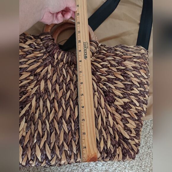 Patricia Nash Woven Luzzara Tote in brown - Picture 8 of 16